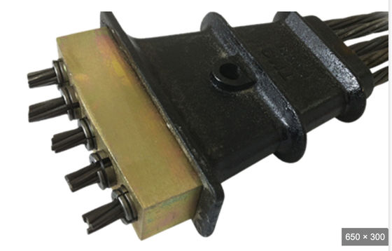 3s-5s Monostrand Jack and Pump 15.24mm مرساة حديدية صبية لمتابعة التوتر