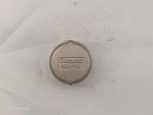 3/8 بوصة 316L الفولاذ المقاوم للصدأ قبعات نهاية مواسير 5x5 Sch 40 مترابطة