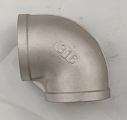 Wp 316L 321 كوع أنابيب الفولاذ المقاوم للصدأ Astm A 403 1.5 بوصة 90 درجة كوع