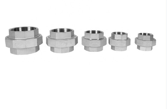 1/8 &quot;الأنابيب 304 SS الاتحاد اقتران تلميع NPT الخيوط للبترول