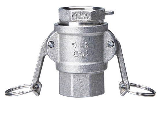 وصلات Camlock من الفولاذ المقاوم للصدأ بقفل ذاتي لكاميرا الصب ومخفض الأخدود