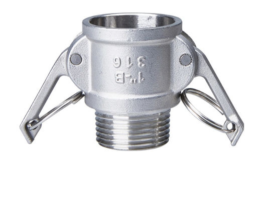 وصلات Camlock من الفولاذ المقاوم للصدأ بقفل ذاتي لكاميرا الصب ومخفض الأخدود